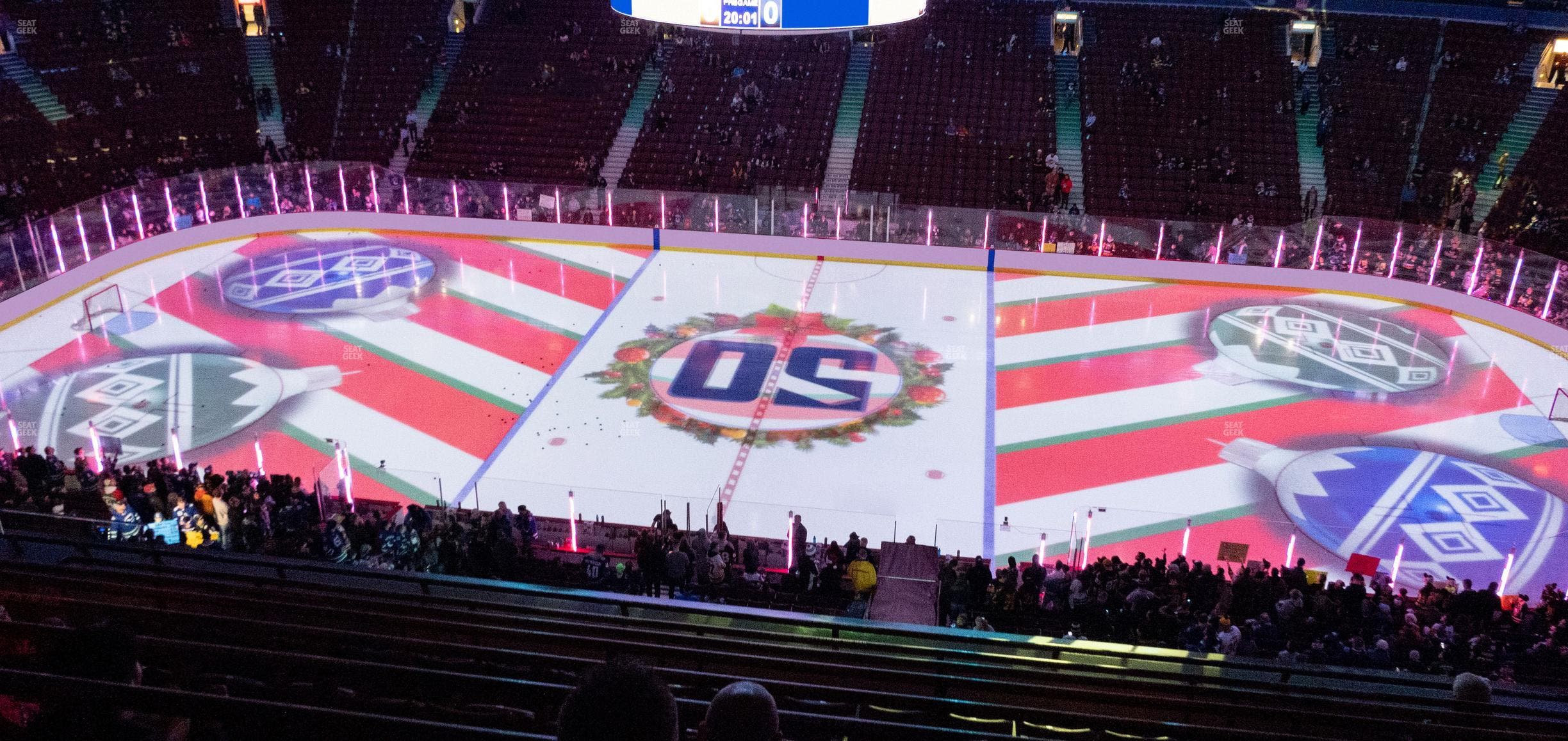 Rogers Arena - Section 323 Seat View