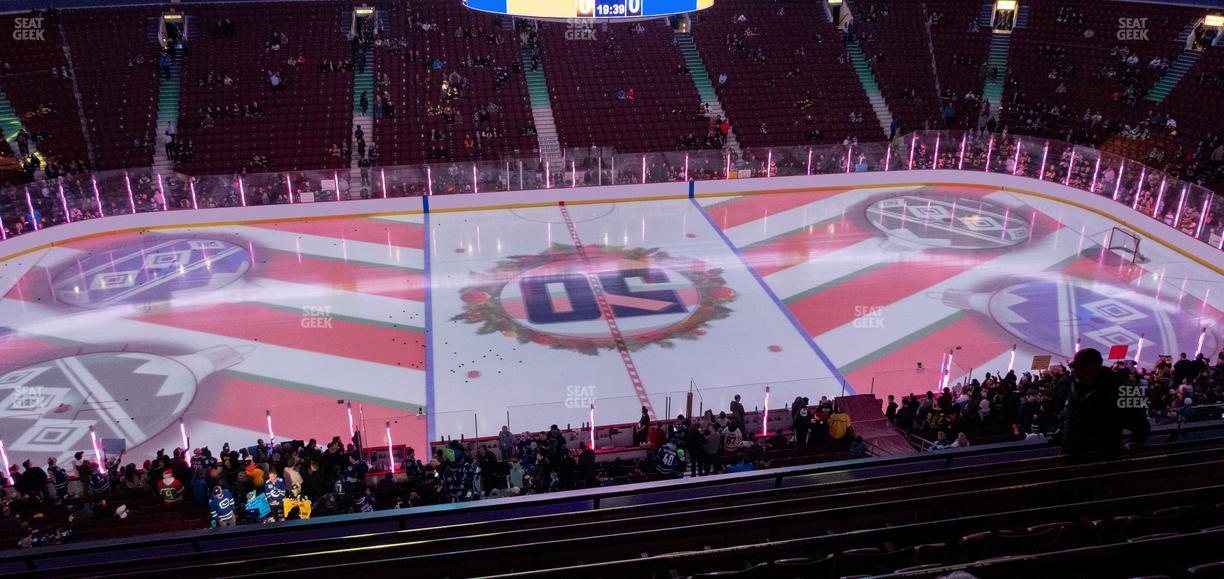 Rogers Arena - Section 324 Seat View