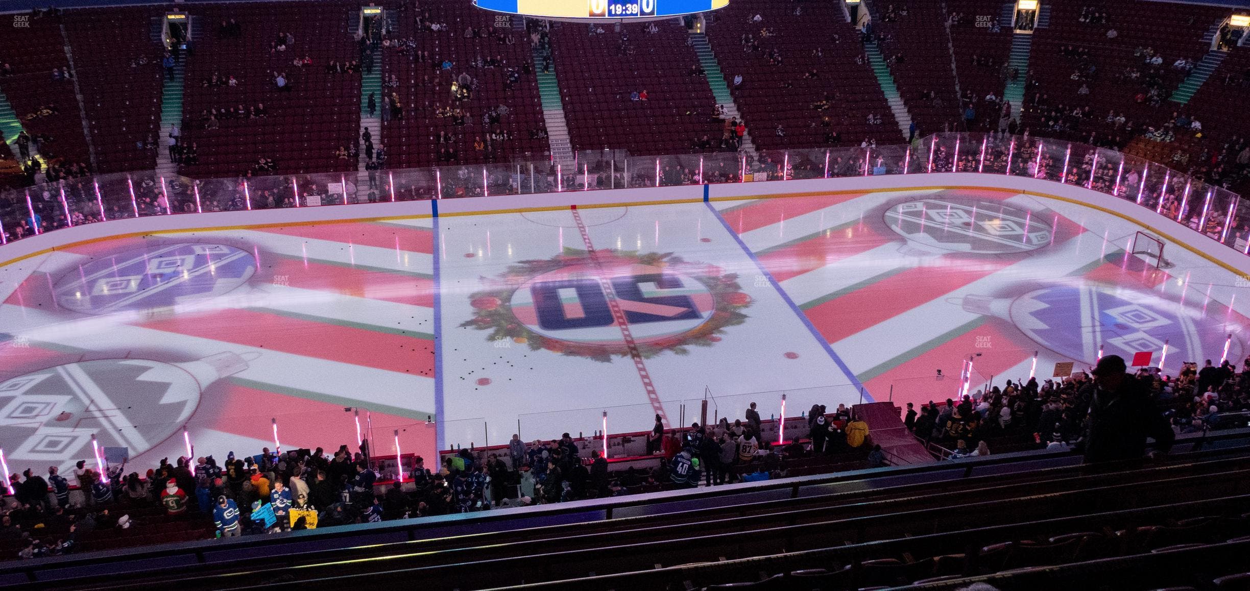 Rogers Arena - Section 324 Seat View