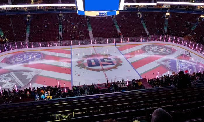 Rogers Arena - Section 324 Seat View