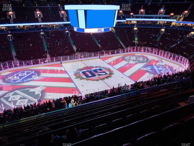 Rogers Arena - Section 325 Seat View