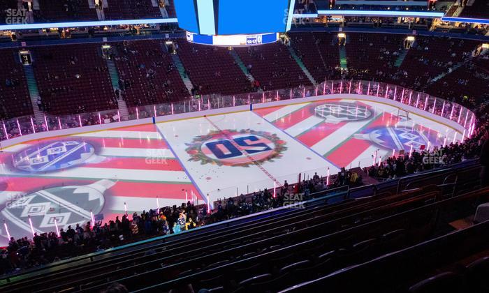 Rogers Arena - Section 325 Seat View