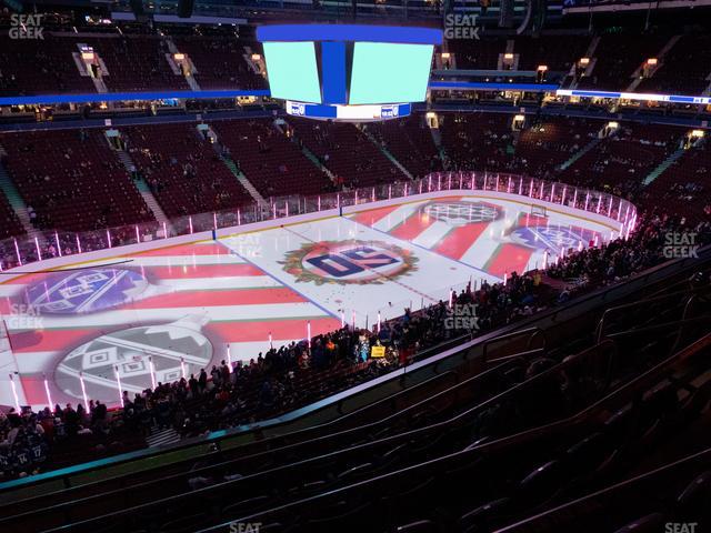 Rogers Arena - Section 326 Seat View