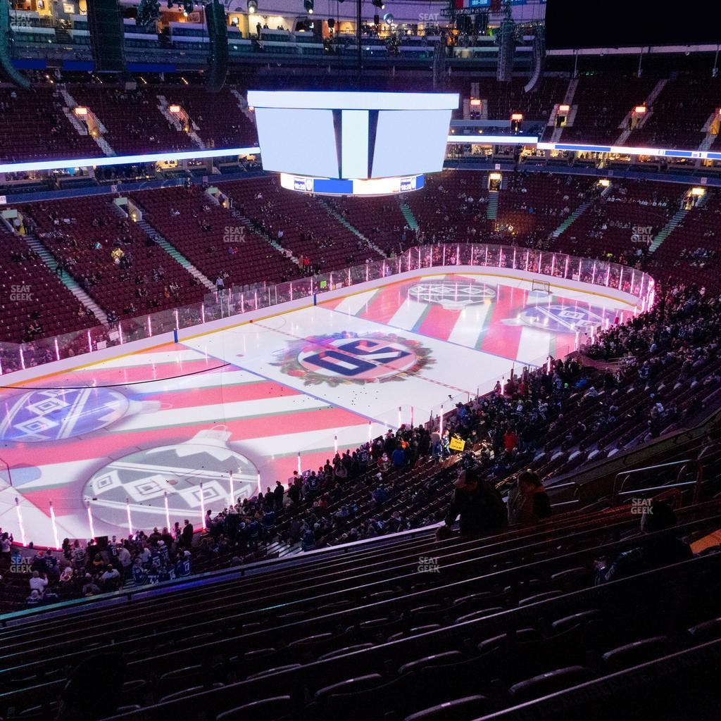 Rogers Arena - Section 327 Seat View