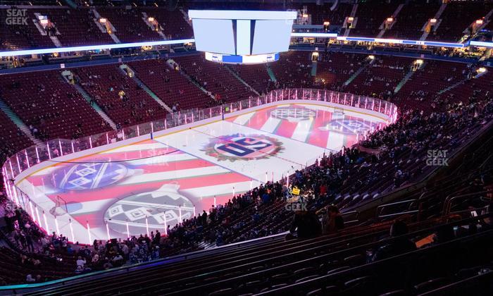 Rogers Arena - Section 327 Seat View