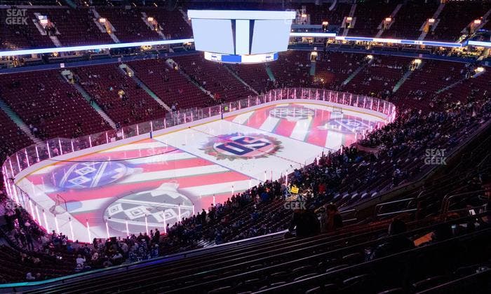 Rogers Arena - Section 327 Seat View