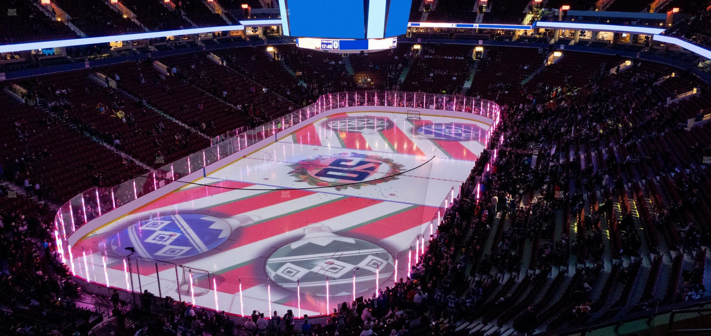 Rogers Arena - Section 329 Seat View