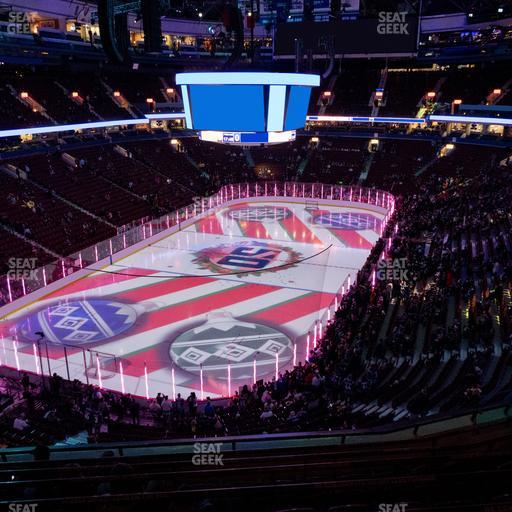 Rogers Arena - Section 329 Seat View