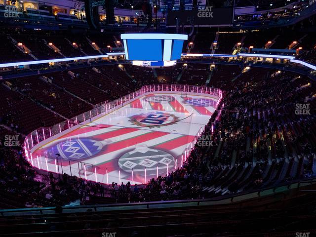 Rogers Arena - Section 329 Seat View