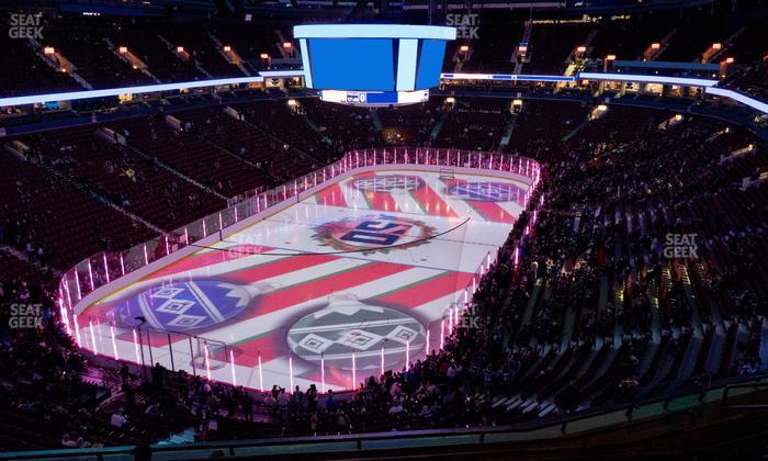 Rogers Arena - Section 329 Seat View