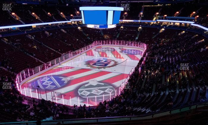 Rogers Arena - Section 329 Seat View