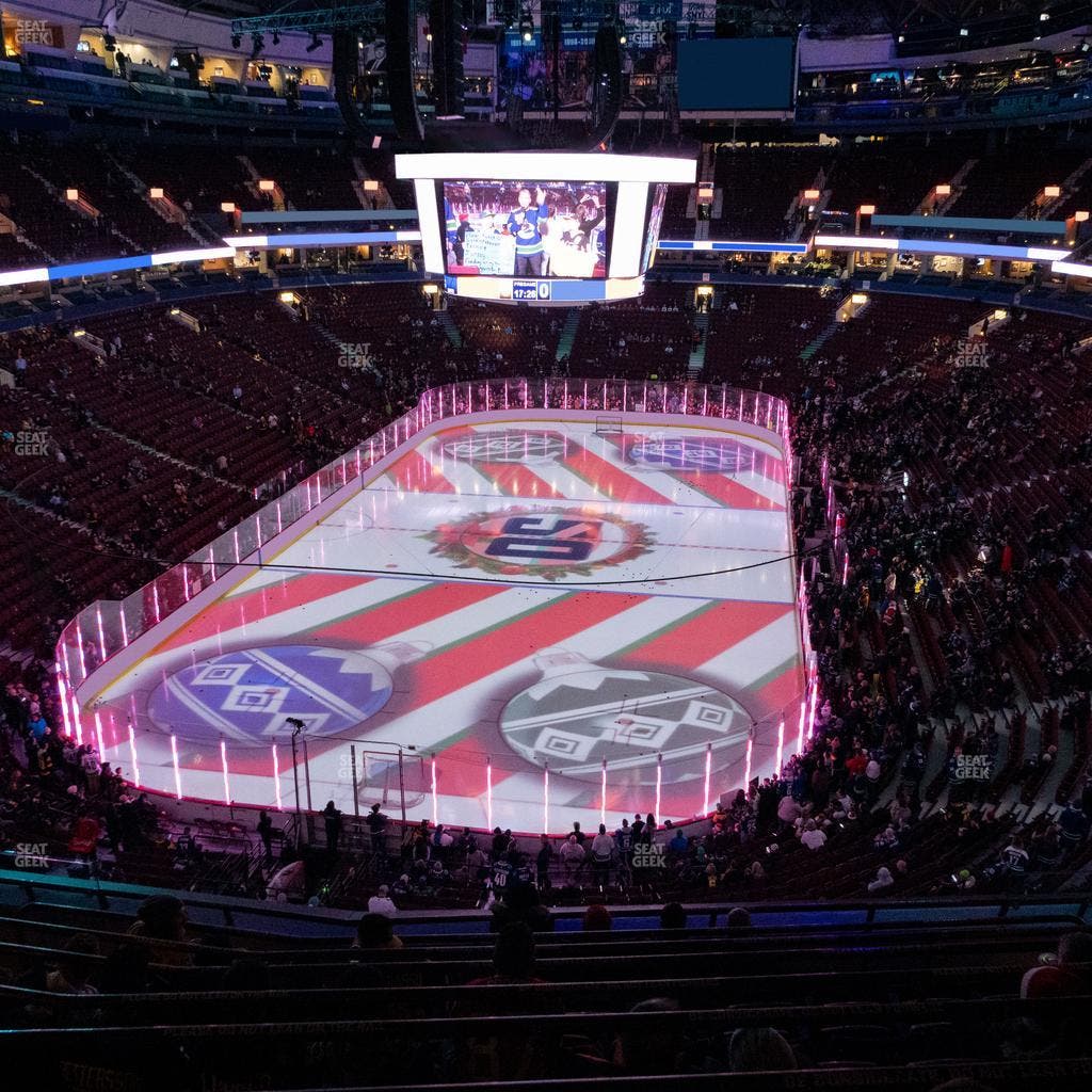Rogers Arena - Section 330 Seat View