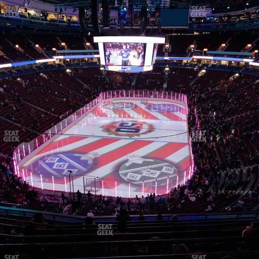 Rogers Arena - Section 330 Seat View