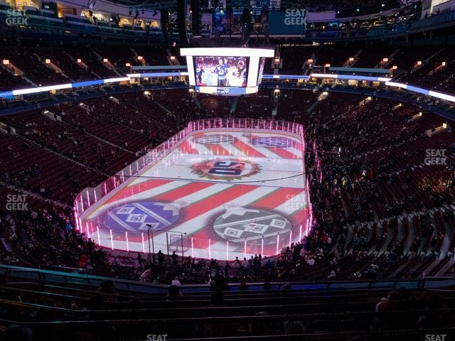 Rogers Arena - Section 330 Seat View