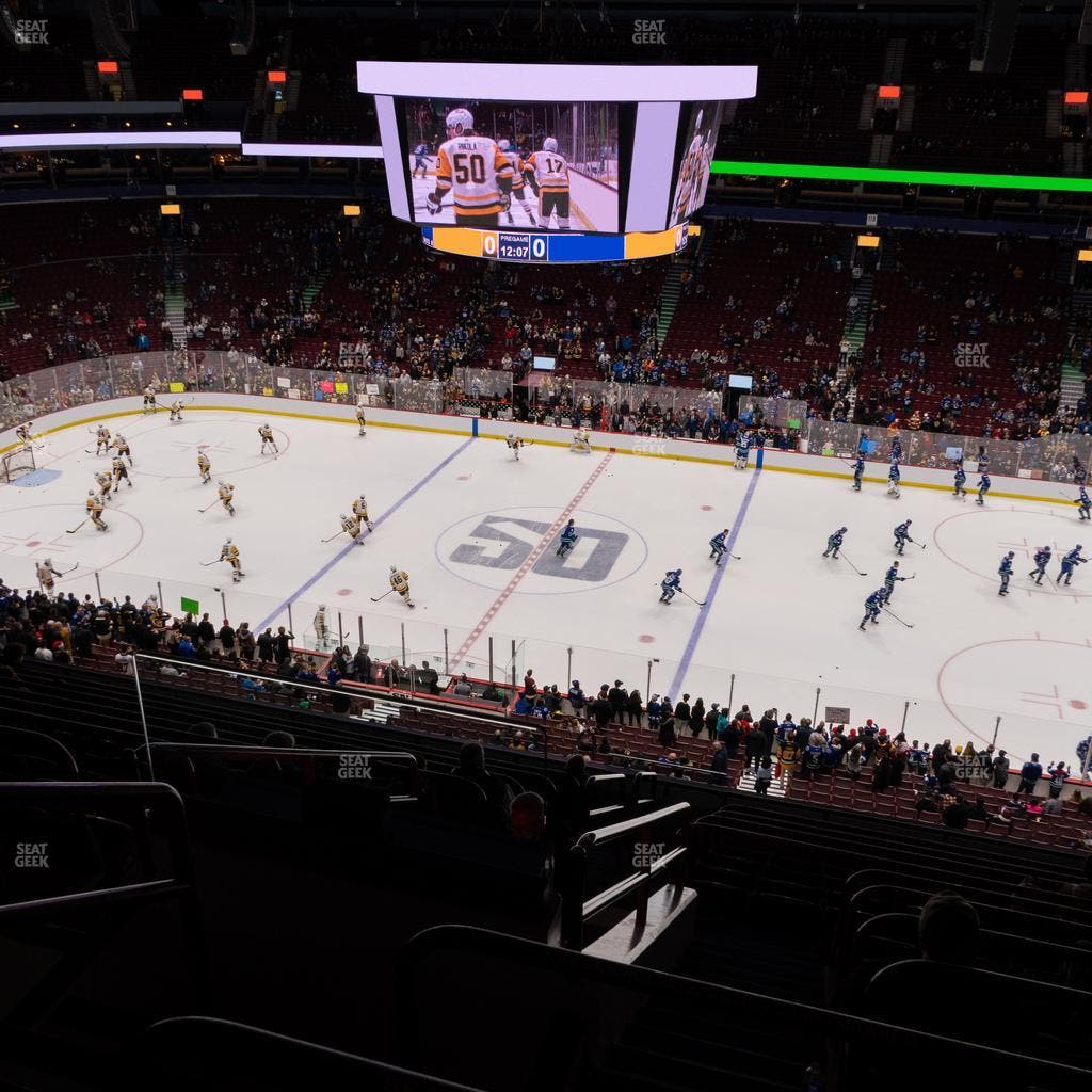 Rogers Arena - Section 407 Seat View