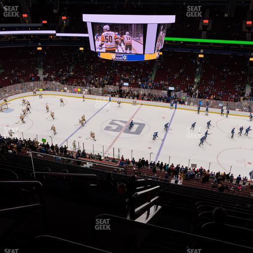 Rogers Arena - Section 407 Seat View