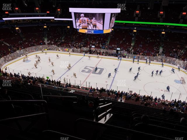 Rogers Arena - Section 407 Seat View
