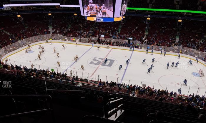 Rogers Arena - Section 407 Seat View