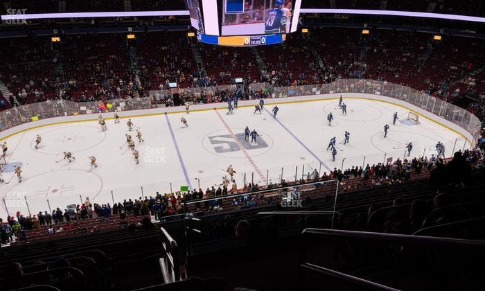 Rogers Arena - Section 408 Seat View