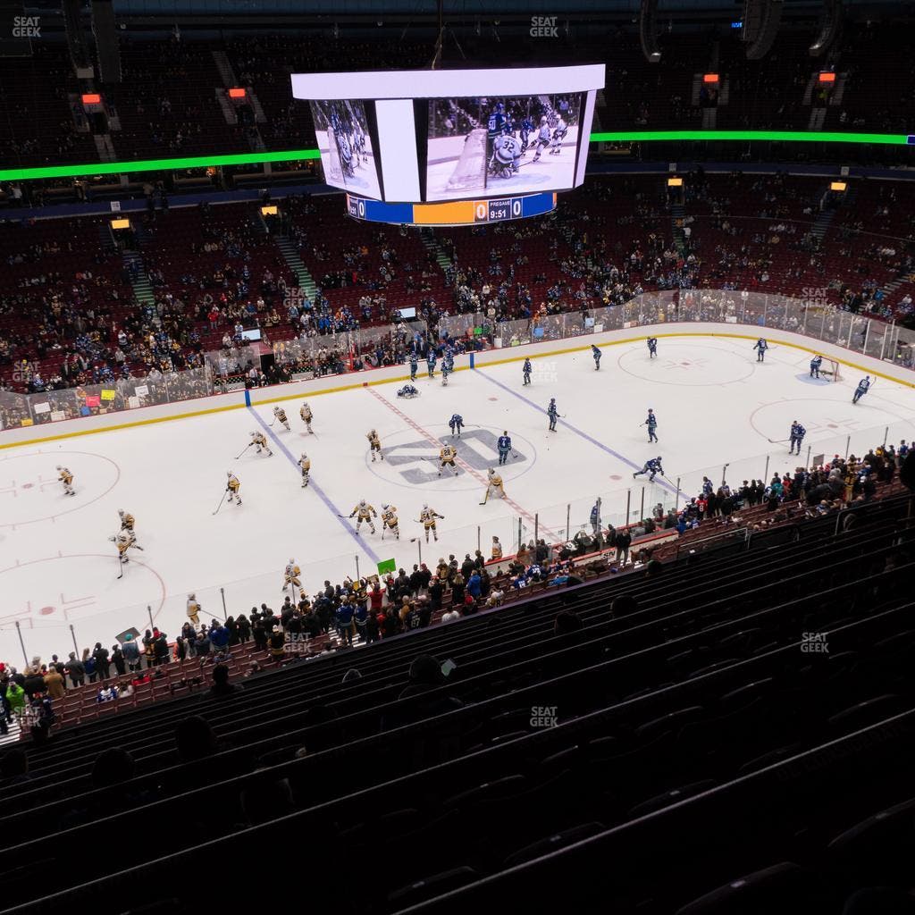 Rogers Arena - Section 409 Seat View
