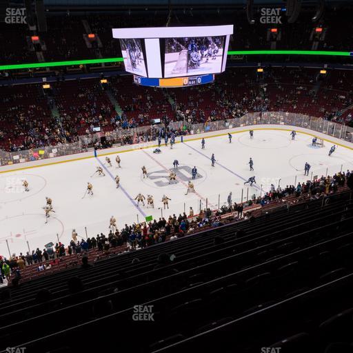 Rogers Arena - Section 409 Seat View