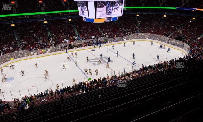 Rogers Arena - Section 409 Seat View