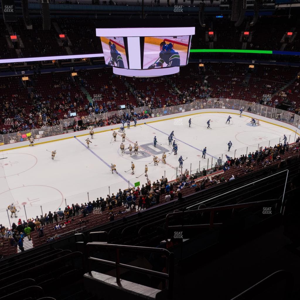 Rogers Arena - Section 410 Seat View