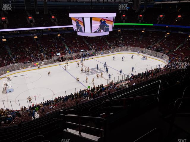 Rogers Arena - Section 410 Seat View