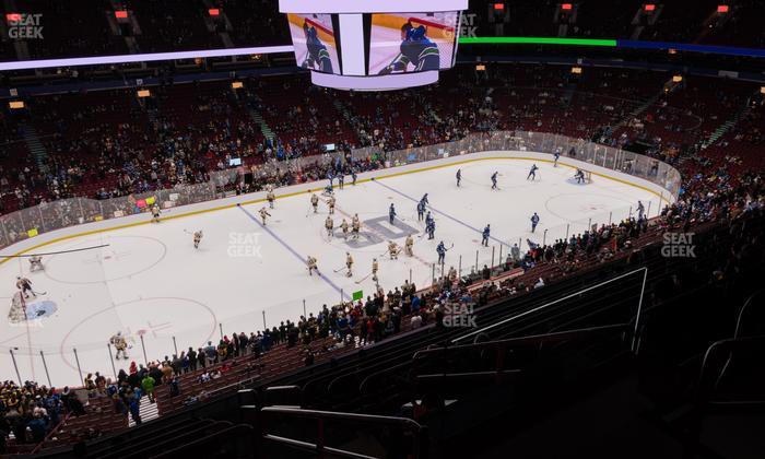Rogers Arena - Section 410 Seat View