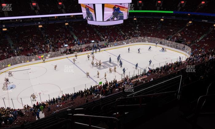 Rogers Arena - Section 410 Seat View