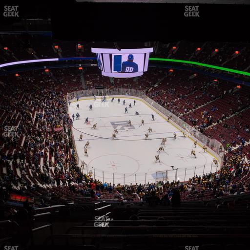 Rogers Arena - Section 417 Seat View