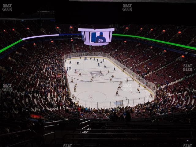 Rogers Arena - Section 417 Seat View
