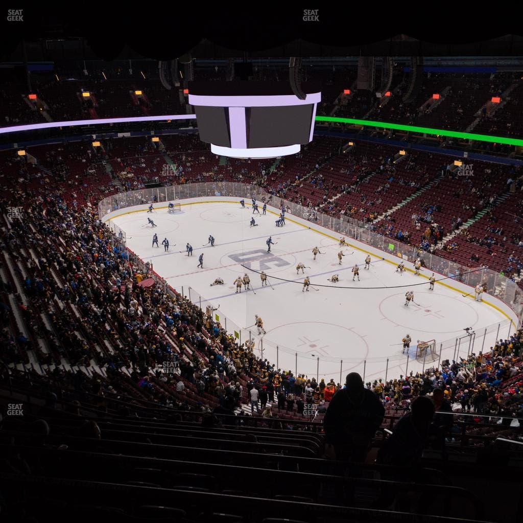 Rogers Arena - Section 419 Seat View