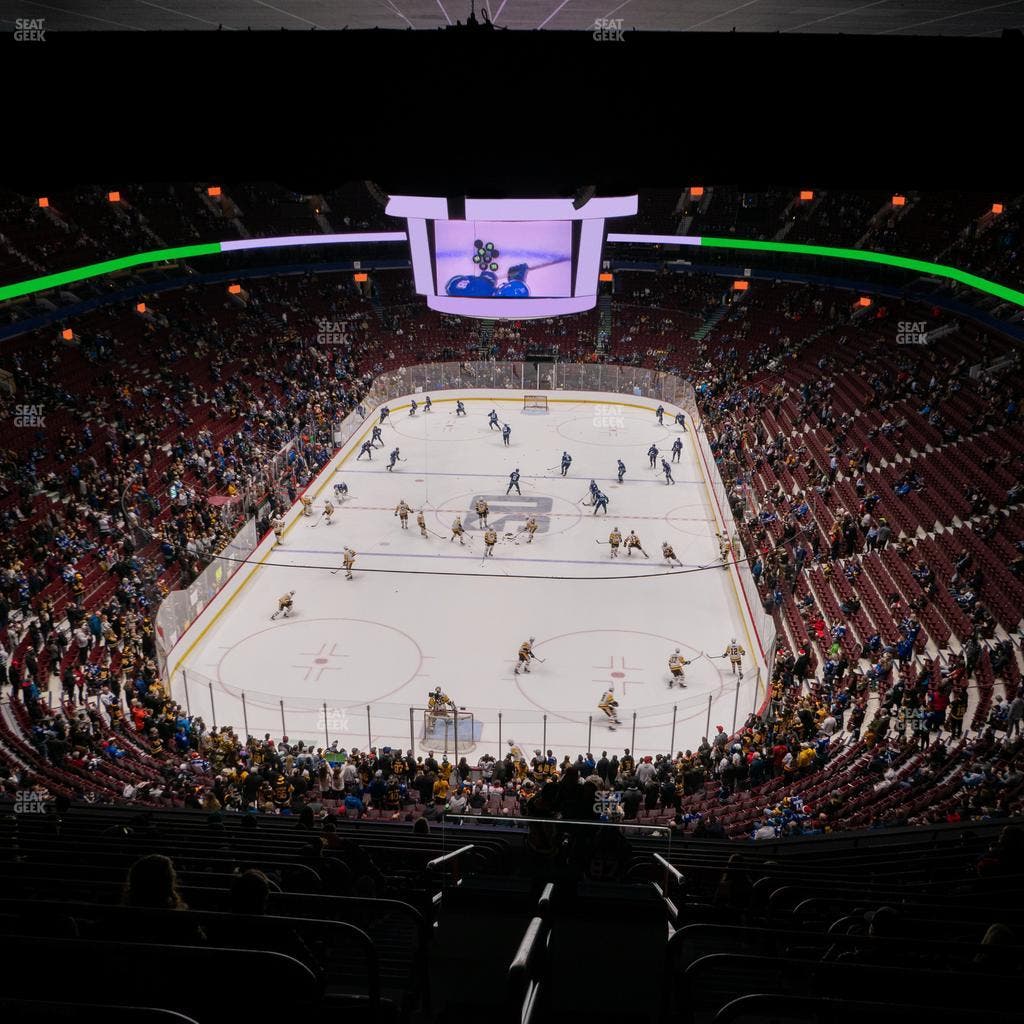 Rogers Arena - Section Wc 400 E Seat View