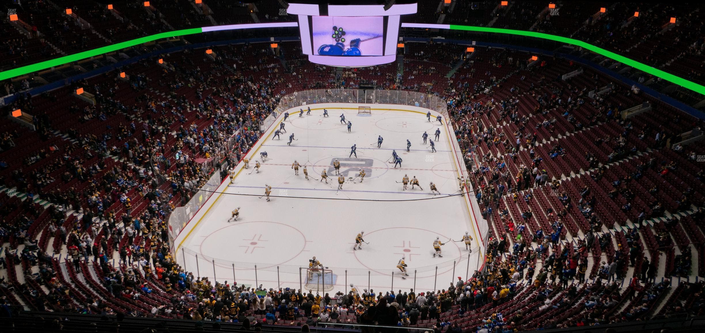 Rogers Arena - Section Wc 400 E Seat View