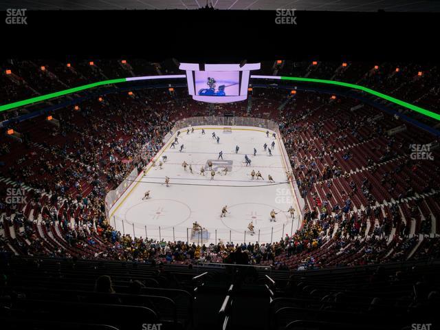 Rogers Arena - Section Wc 400 E Seat View
