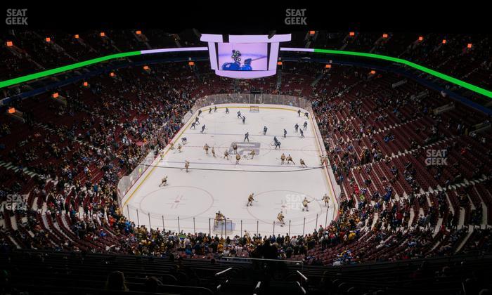 Rogers Arena - Section Wc 400 E Seat View