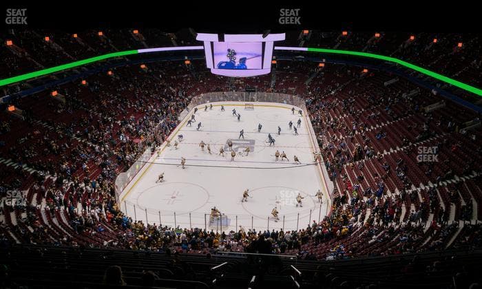 Rogers Arena - Section Wc 400 E Seat View