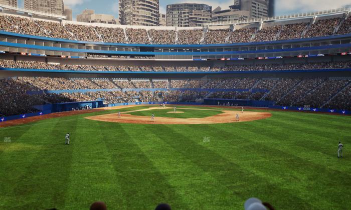 Rogers Centre - Section 102 B Seat View