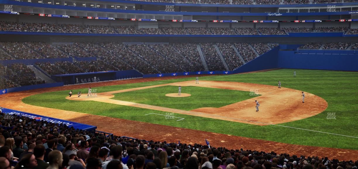 Rogers Centre - Section 114 Seat View