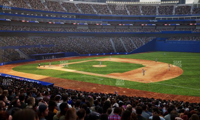 Rogers Centre - Section 114 Seat View