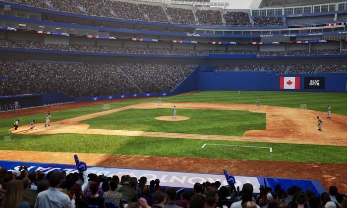 Rogers Centre - Section 117 Seat View
