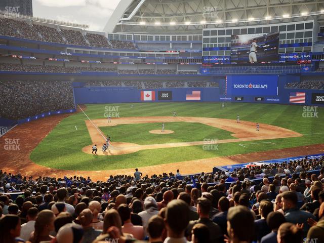 Rogers Centre - Section 121 Seat View Rogers Centre - Section 121 Seat View