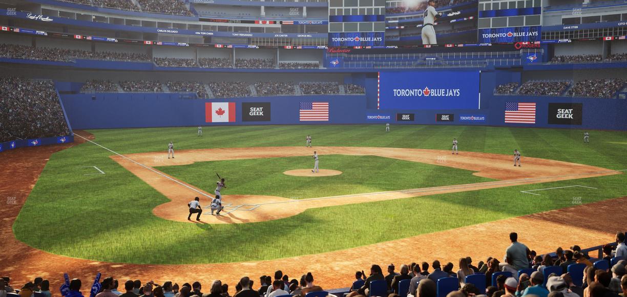 Rogers Centre - Section 122 Seat View