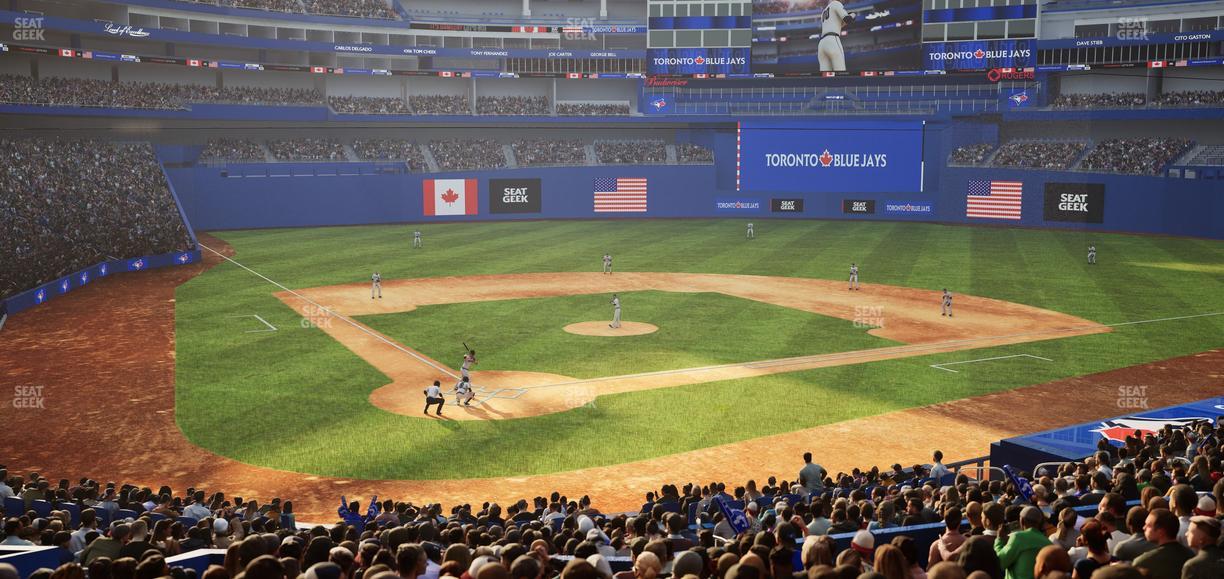 Rogers Centre - Section 122 Seat View