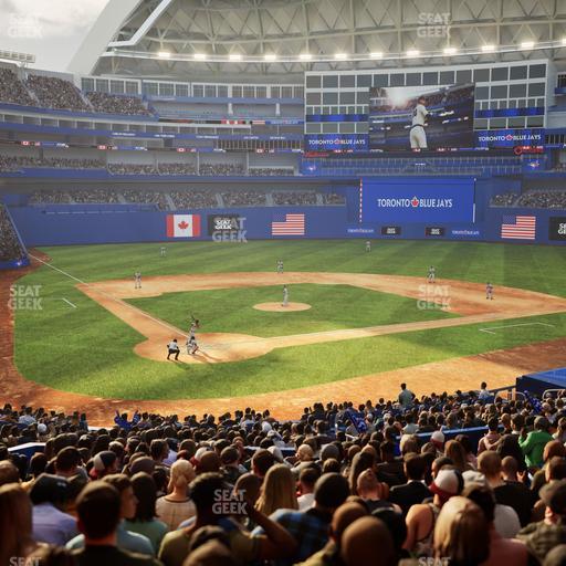 Rogers Centre - Section 122 Seat View
