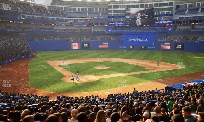 Rogers Centre - Section 122 Seat View