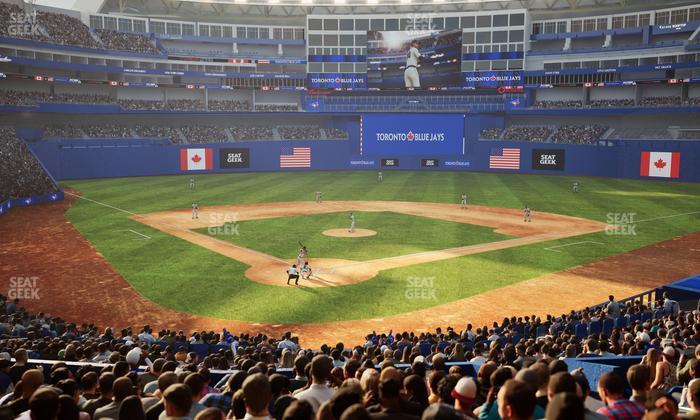 Rogers Centre - Section 123 Seat View