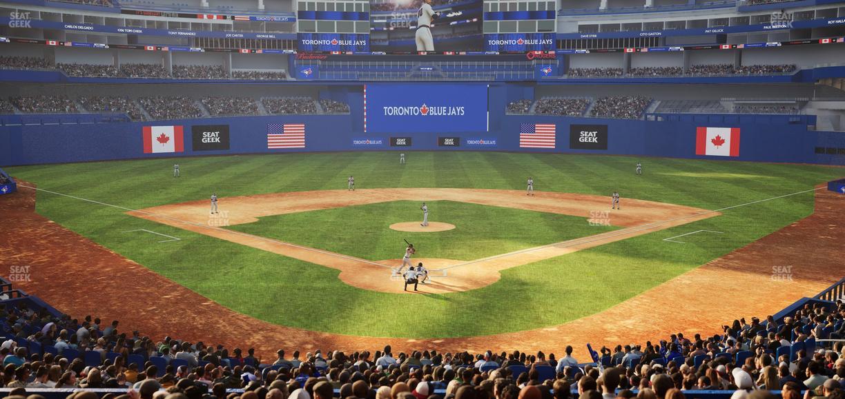 Rogers Centre - Section 124 Seat View