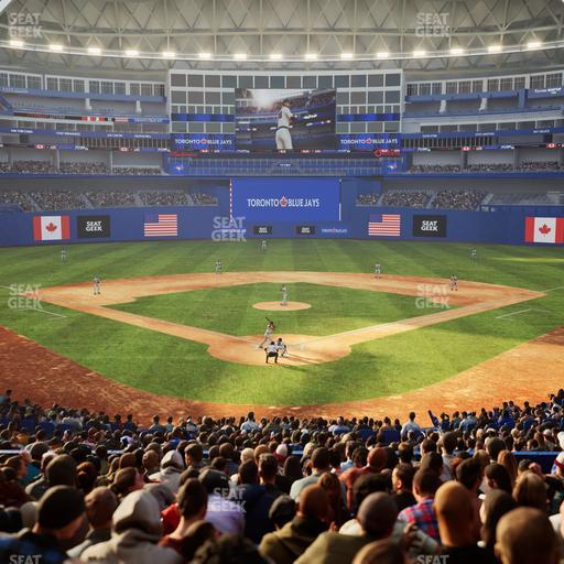 Rogers Centre - Section 124 Seat View